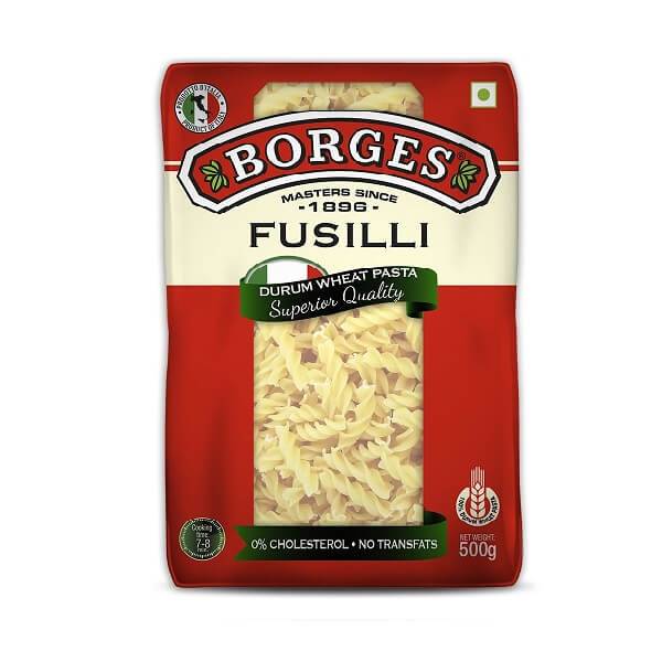 Borges Fusilli Durum Wheat Pasta 